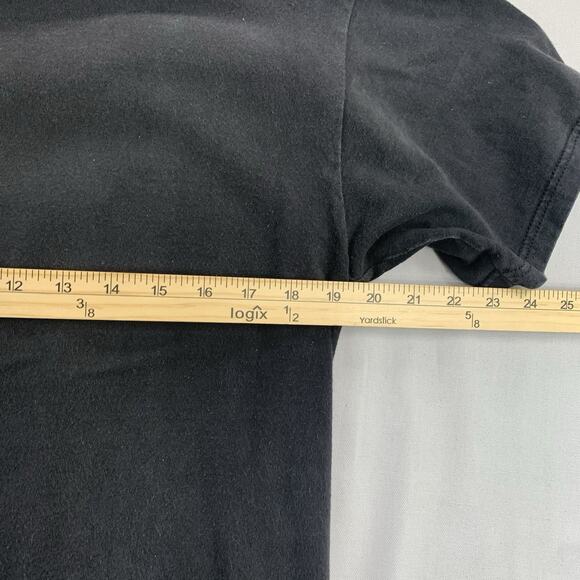 Vintage Logo Athletic Detroit Red Wings T-Shirt Mens L Black Made in USA - Picture 8 of 8